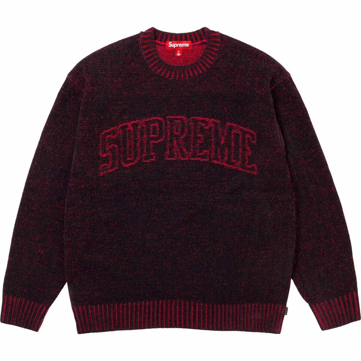 【美品】シュプリーム　ニット　刺繍ロゴ　総柄　希少XLサイズ. Supreme シュプリーム 20AW Textured Small Box Sweater
