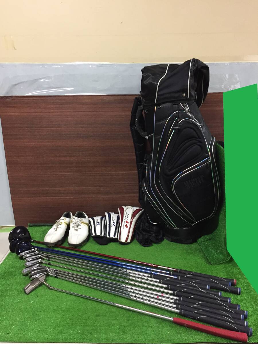 MACTEC NV ゴルフキャディバッグ 黒 MACTEC NV ゴルフキャディバッグ 黒