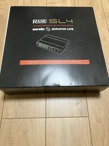 RANE SL4 SCRATCH LIVE SERATO ヒビノ正規品 PCDJ DVS コントロールヴァイナル、タイムコードCD未使用 純正電源付き