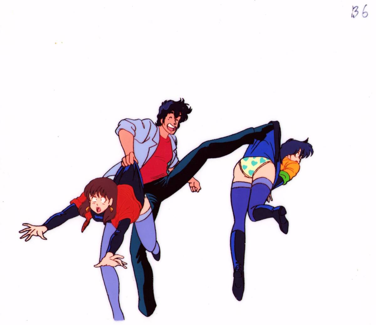 シティーハンター・セル画2枚セット Yahoo!オークション - シティーハンター セル画 2