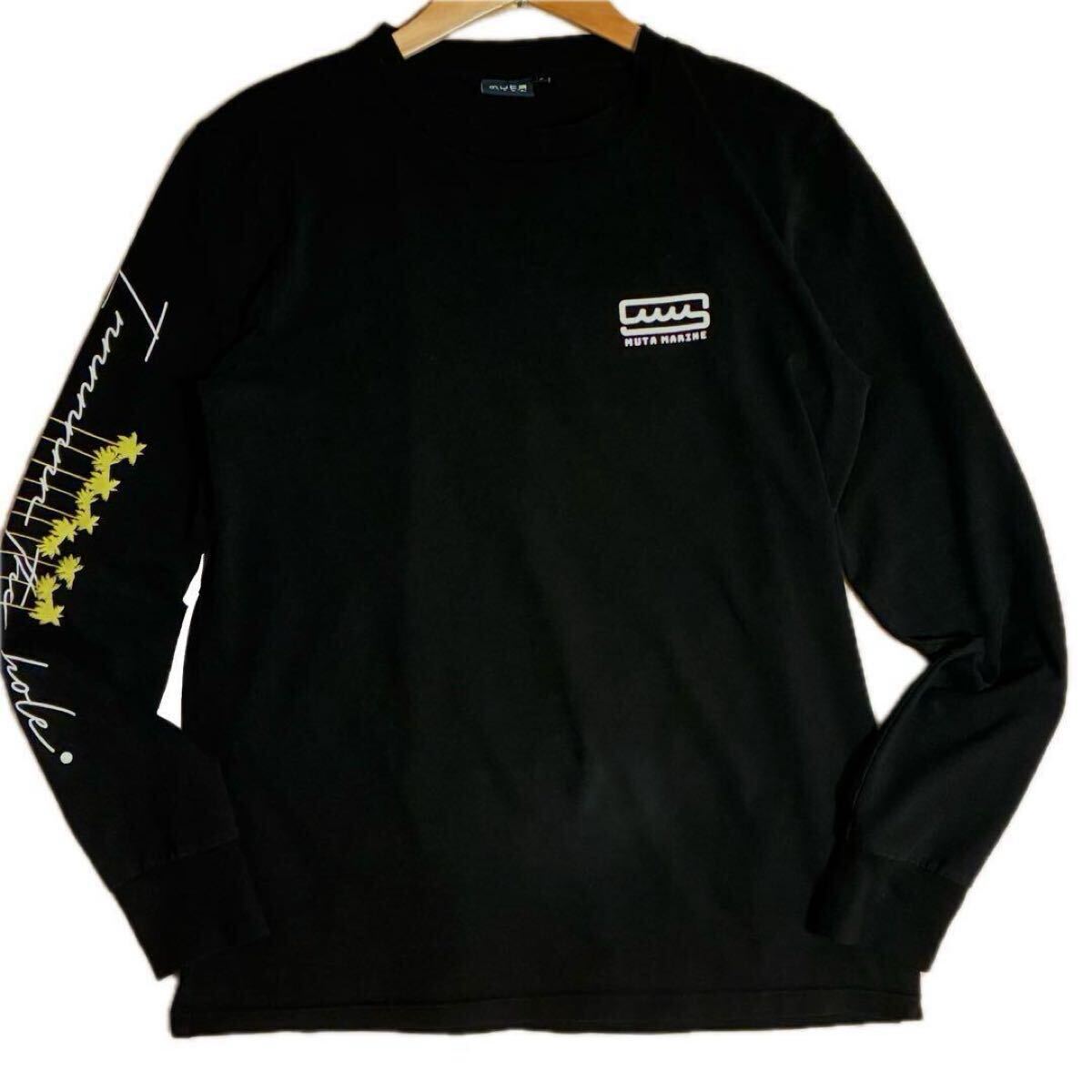 MUTA MARINE ネイビー 長袖ハイネックシャツ未使用に近いです。 鹿の子 長袖ハイネックシャツ 003－1 ネービー| 作業服