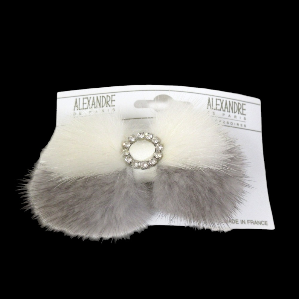新品未使用 アレクサンドルドゥパリ ミンク カチューシャ カチューシャ (2.5 cm)｜ALEXANDRE DE PARIS（アレクサンドル
