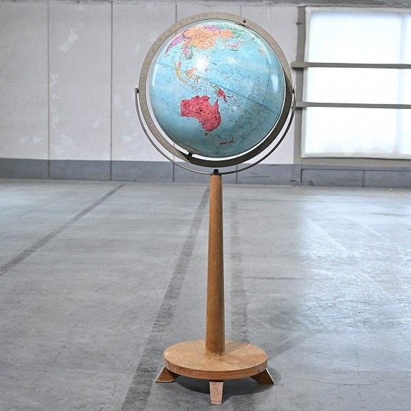 【✨1点限り✨】昭和レトロ アンティーク調 木製台座 ヴィンテージ 地球儀 000000000431-01-m.jpg?t=