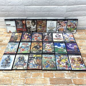 PS2ソフト 25本まとめて キングダムハーツ/ドラゴンクエスト/桃太郎電鉄他 動作未チェックジャンク BO11.007