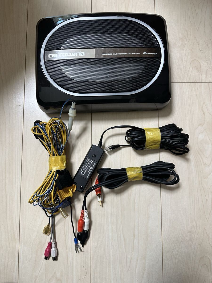 【希少】Pioneer パワードサブウーファー TS-WX110A オマケ付き Amazon.co.jp: パイオニア carrozzeria パワードサブウーファー