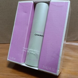 状態◎【人気!】シュリンク未開封(^^ゞ20ml×3「チャンス オーフレッシュ ツイスト スプレ:FRAICHE」EDT-SP(スプレー) _/ 交渉匿名OK!_/