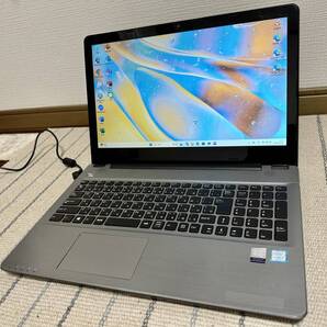 2018年式 Win11正式対応モデル Office2024 i7 7500U 8GB 新品SSD256GB DVD USB3.0 BT テンキー カメラ フルHD 地デジ 年賀状 生成AI