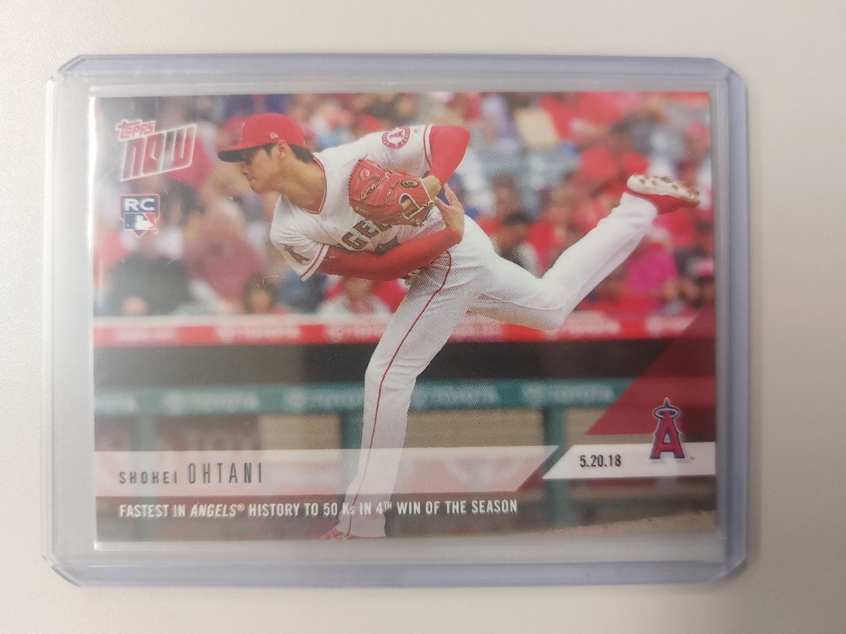 レア 2018 Topps NOW RC 大谷翔平 ベーブ・ルース ルーキー レア 2018 Topps NOW RC 大谷翔平 ベーブ・ルース ルーキー レア 2018