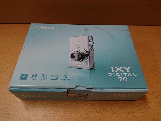 CANON IXY DIGITAL 70 コンパクトデジタルカメラ 元箱付 CANON IXY DIGITAL 70 コンパクトデジタルカメラ 元箱付
