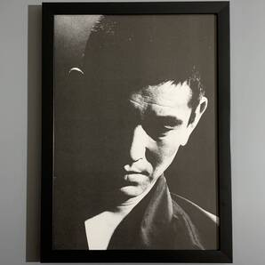 ■高倉健■「モノクログラビア」/A4額装品/撮)遠藤努/映画俳優/昭和レトロ/貴重写真/印刷物/インテリア G3713