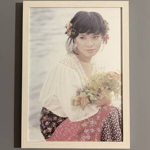 ■由美かおる■「セクシーグラビア」/A4額装品/撮影)池谷朗/美人/女優/昭和レトロ/貴重写真/印刷物/インテリア G094s