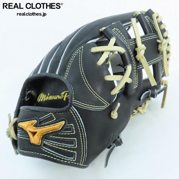 Mizuno 野球グローブ 黒 中古 MIZUNO 交換無料 野球 グローブ 軟式 大人 右投げ ミズノ BALL