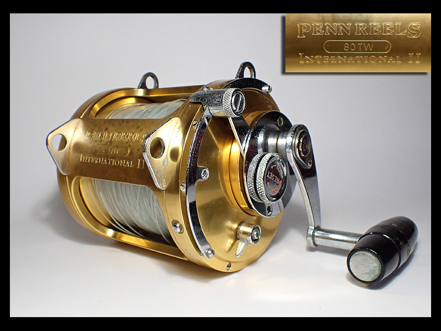 PENN ペン インターナショナル80W トローリングリール ペン インターナショナルII 80TW トローリング リール 現状品