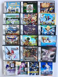 ニンテンドー DS Nintendo ニンテンドーDS ソフト ポケモン ゼルダ マリオ ドラクエ シグマハーモニクス ゼノサーガ 他 ジャンク品まとめて