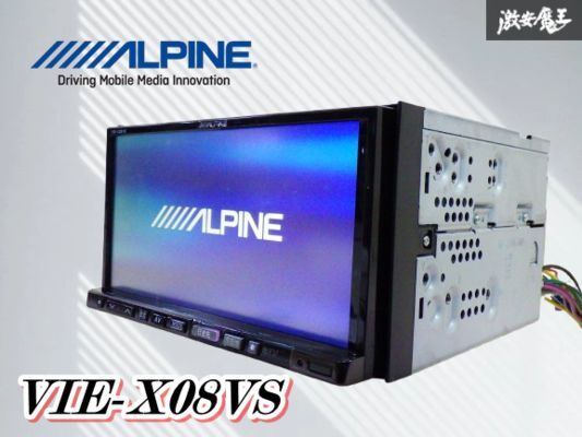 ALPINE VIE-X08VS カーオーディオ　アルパイン Amazon.co.jp: Alpine VIE-X08VS HDD Navigation, 7-inch WVGA
