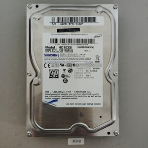 HDD 1TB SAMSUNG HD103SI 3.5インチ ハードディスク 正常 #048
