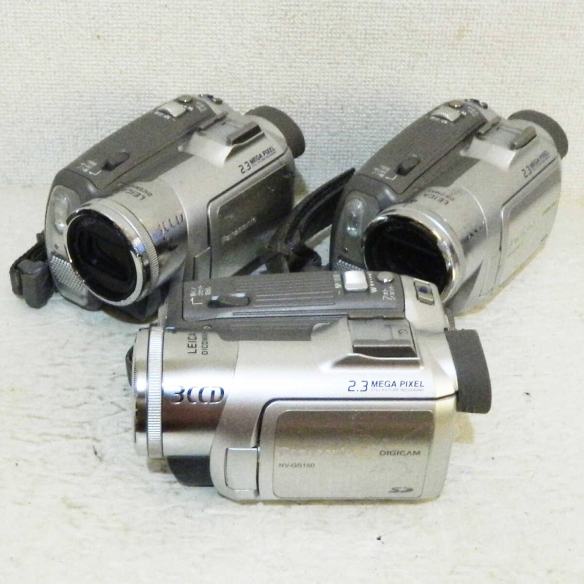 ビデオカメラ まとめ ジャンク 3台セット ビデオカメラ まとめ ジャンク 3台セット