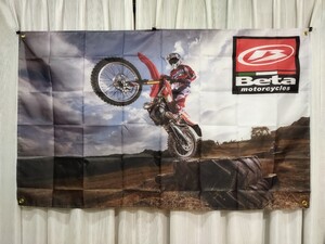 モトクロス エンデューロ フラッグ モーターサイクル Beta ガレージ 装飾 旗② フラッグ バナー タペストリーオフロード gasgas ガスガス