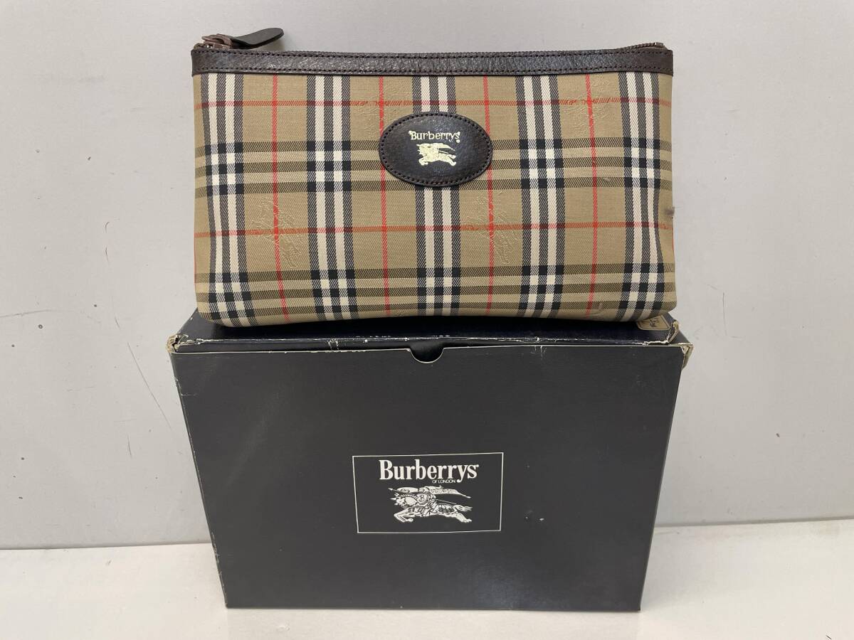 ◆美品◆ バーバリーズ Burberrys ガーメントケース 鞄 ノバチェック BURBERRY バーバリー ノバチェック ショルダーバッグ レザー