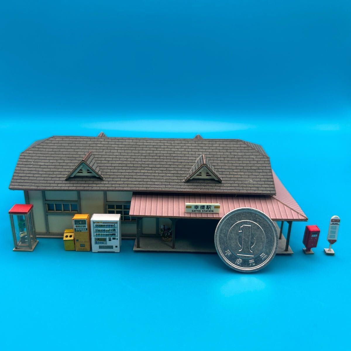 １/１５０ジオラマ昭和時代完成品 Yahoo!オークション - 1/150 ジオラマ 昭和奇譚『星降る街角より