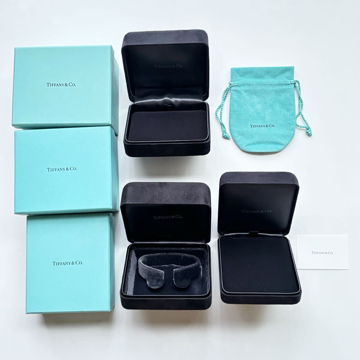 【未使用品】TIFFANY ティファニー　巾着　2サイズ 5点セット 2025年最新】ティファニー 巾着の人気アイテム - メルカリ