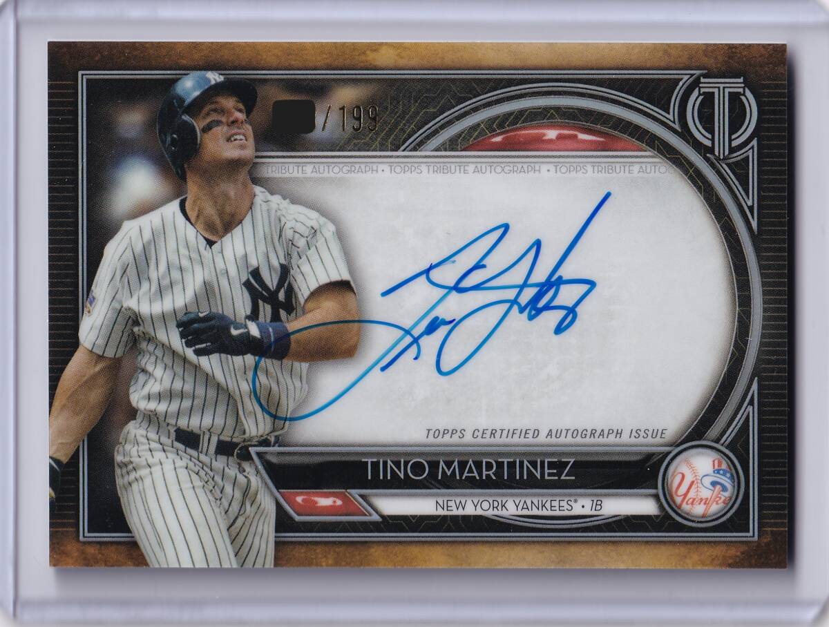 【1/1】 2020 Topps ティノ・マルチネス サインカード 1/1】 2020 Topps ティノ・マルチネス サインカード 2025年最新