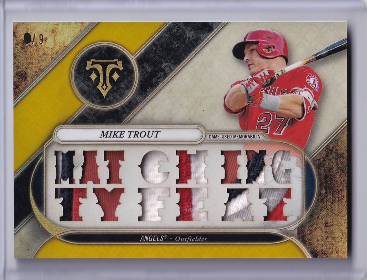 MLB カード / トラウト, ボンズ, ジーター含む計7選手 / 10 MLB カード / トラウト, ボンズ, ジーター含む計7選手 / 10