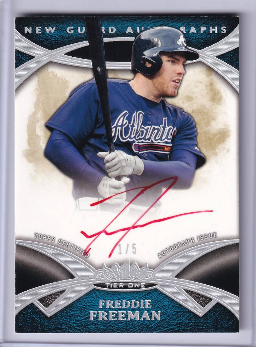 【美品】Freddie Freeman フリーマン★直筆サインカード★Topps topps フレディフリーマン サイン auto｜Yahoo!フリマ（旧PayPay