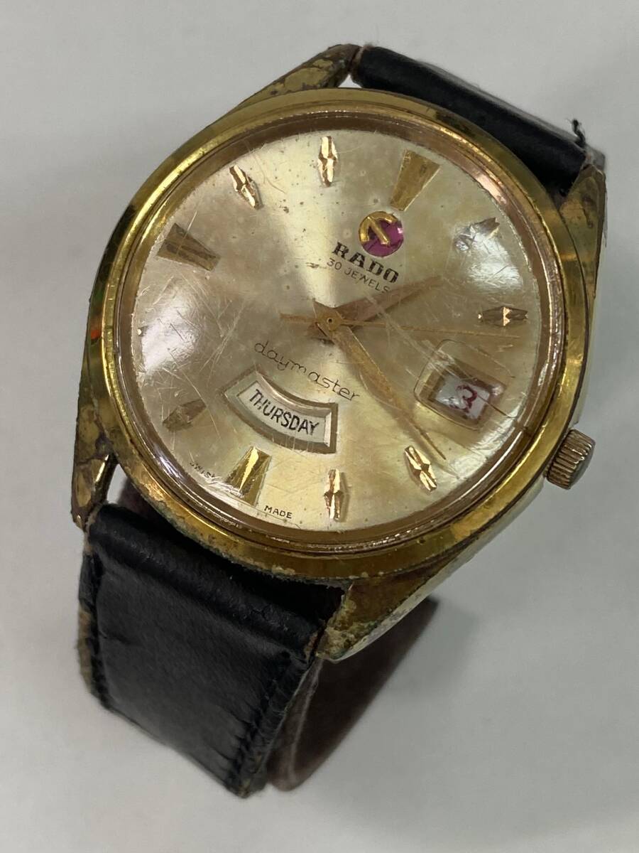 【ジャンク品　訳あり】　RADO　不働品と稼働品 Yahoo!オークション -「ジャンク」(ラドー) (ら行)の落札相場