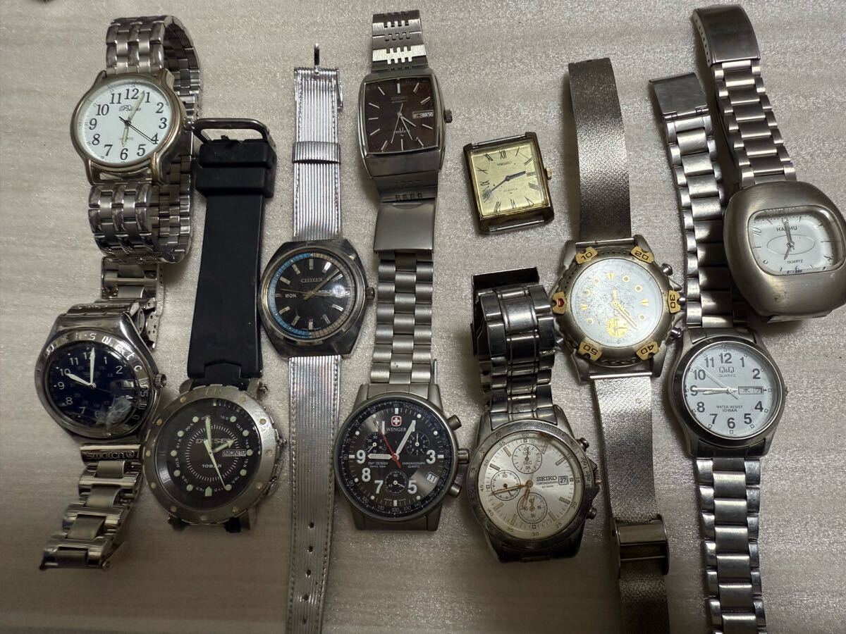 【最終値下げ】SEIKO シチズン ブランド 腕時計 稼働品含むジャンクまとめ② 10826-445-