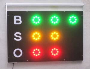 беспроводной бейсбол подсчет панель BSO подсчет N2