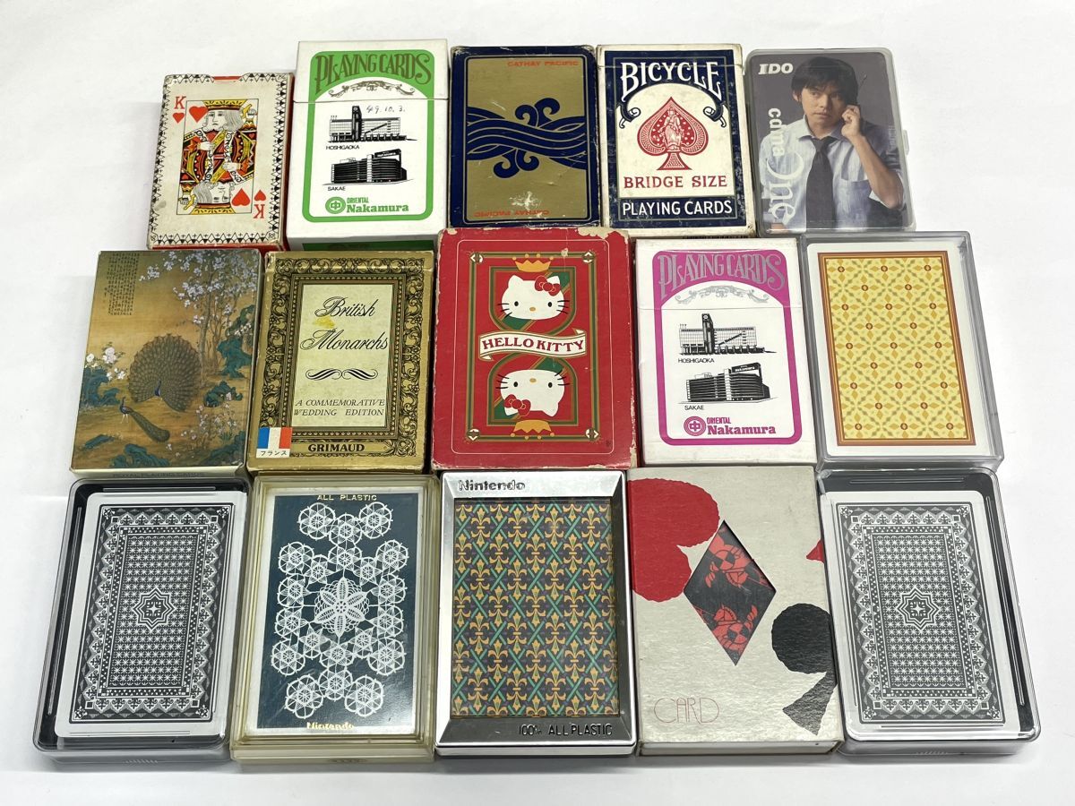 昭和レトロ　任天堂トランプ　セロファン未開封未使用品　レア物 昭和レトロ 任天堂トランプ セロファン未開封未使用品 レア物