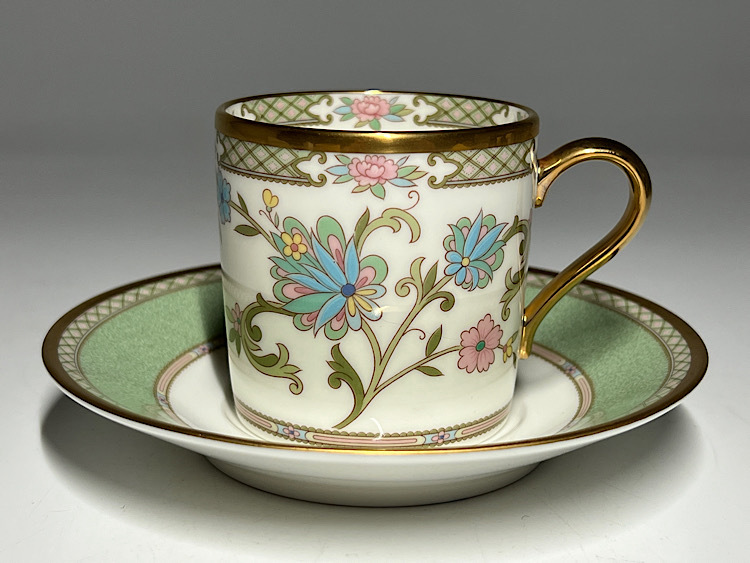 希少 アロン・サイス 織部焼 デミタスカップ　2004年作 希少 アロン・サイス 織部焼 デミタスカップ 2004年作