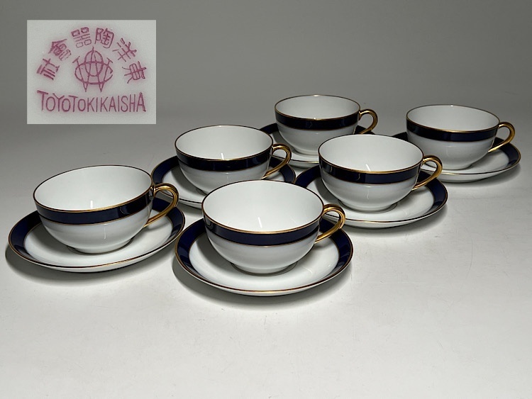 AG89 オールド東洋陶器社謹製 ティーセット 東陶硬質磁器製 6客 未使用 2025年最新】Yahoo!オークション -東洋陶器の中古品・新品・未