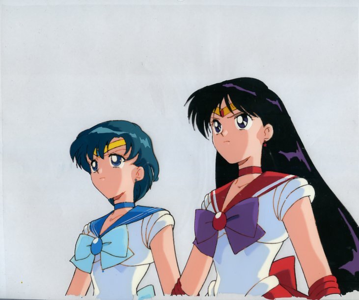 セーラームーン　セル画　2枚組 美品 Yahoo!オークション - 美少女戦士セーラームーン セル画セット