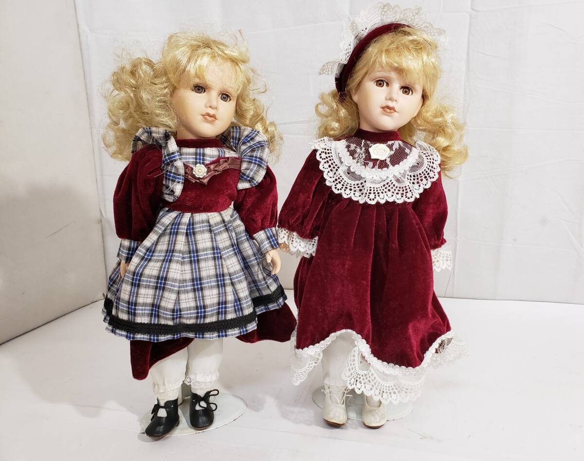 西洋人形　5点セット　アンティーク ユニバースドール フランス人形 昭和レトロ 西洋人形 ドレス