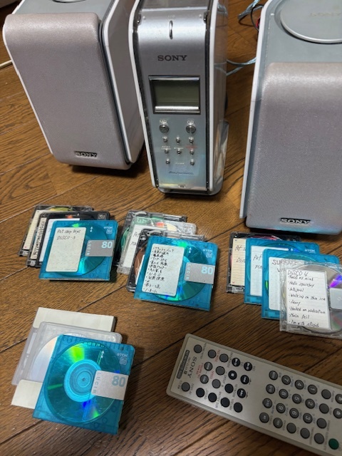 SONY CD・MD LAM−Z05 完動品美品　リモコン付 SONY CD・MD LAM−Z05 完動品美品 リモコン付 SONY CD・MD