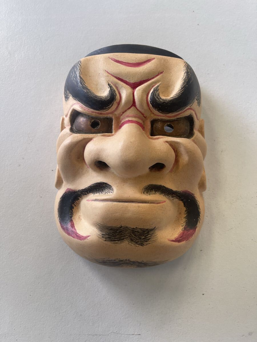 古い 木彫面 田楽面？ 神楽面？ 古道具 古美術 アンティーク オブジェ 2025年最新】Yahoo!オークション -#神楽面の中古品・新品・未