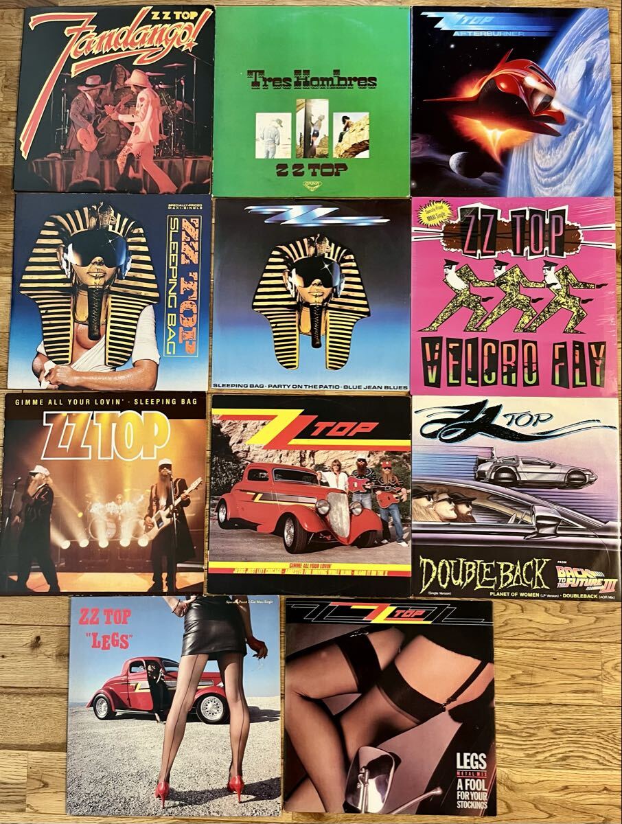 LP レコード　ZZ Top ZZトップ　5枚セット LP レコード ZZ Top ZZトップ 5枚セット LP レコード ZZ Top ZZ
