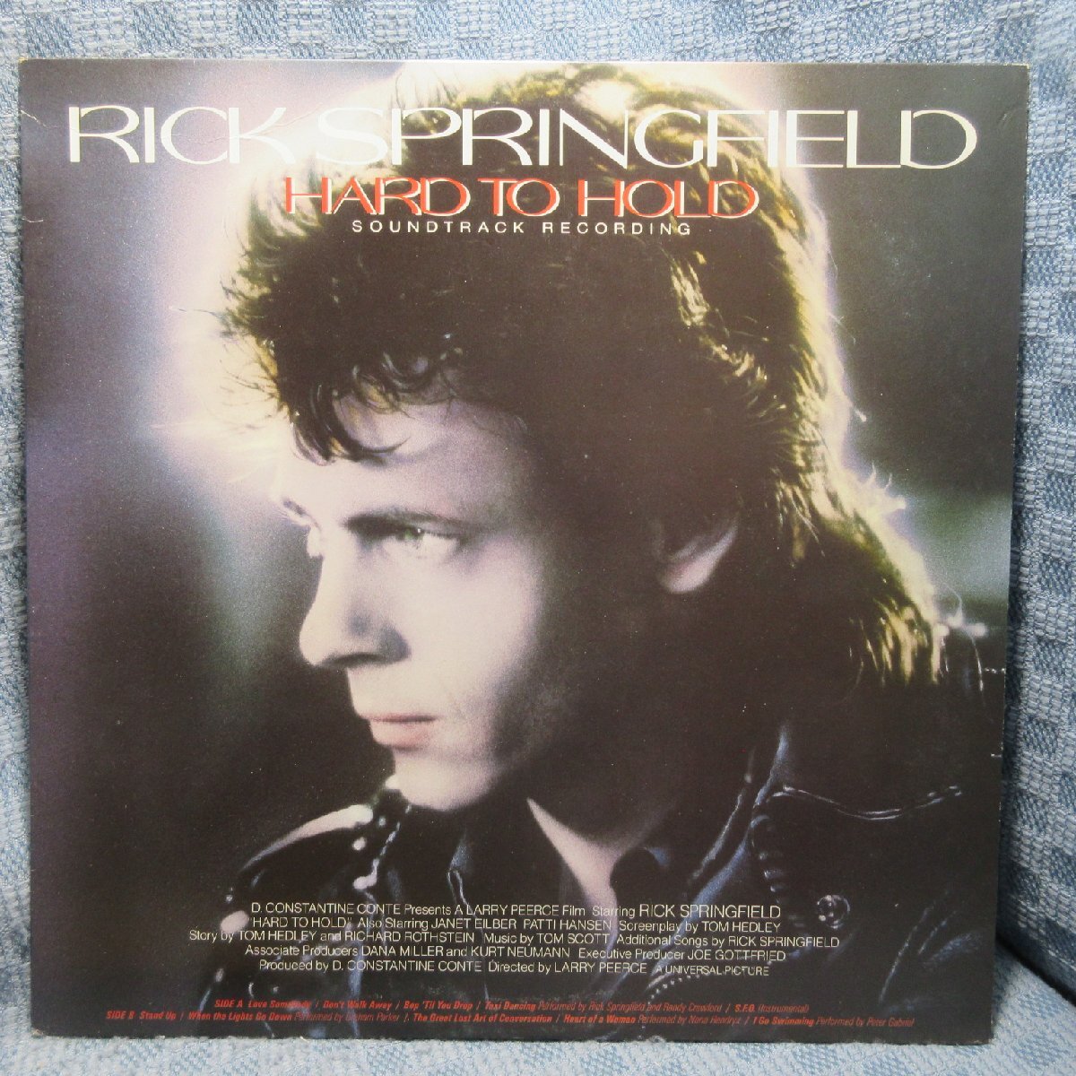 リック・スプリングフィールド／LP「ハード・トゥ・ホールド」＆ベスト リック・スプリングフィールド／LP「ハード・トゥ・ホールド