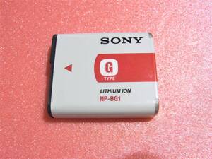 【即決】 SONY ソニー 【純正品】 バッテリー NP-BG1  (NP-FG1) 動作品