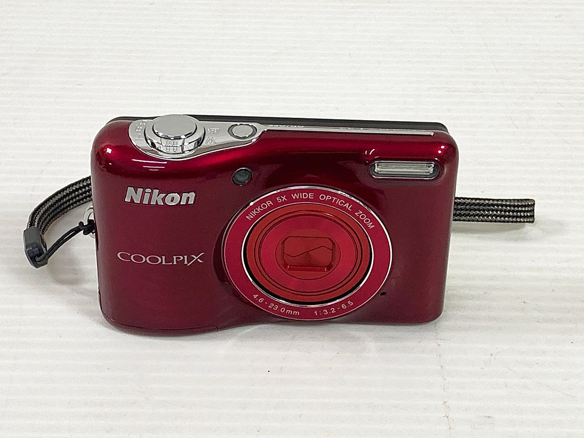 【美品】Nikon COOLPIX L32 デジタルカメラ デジカメ 動作確認済 Yahoo!オークション -「coolpix l32」の落札相場・落札価格