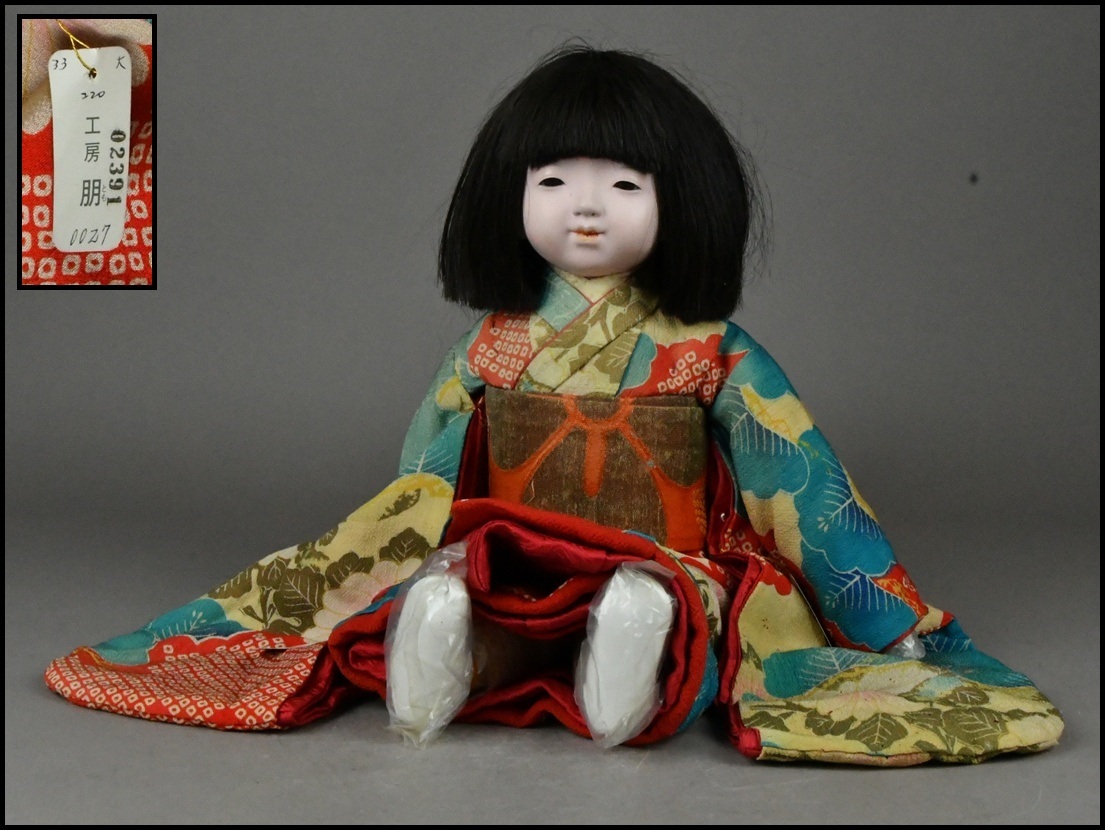 Yahoo!オークション -「工房朋 市松人形」(市松人形) (日本人形