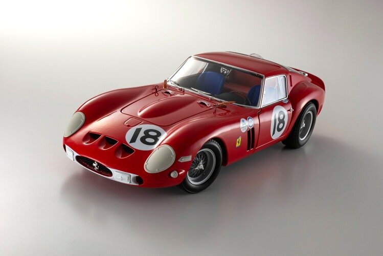 Yahoo!オークション -「京商 1／18 フェラーリ 250gto」の落札