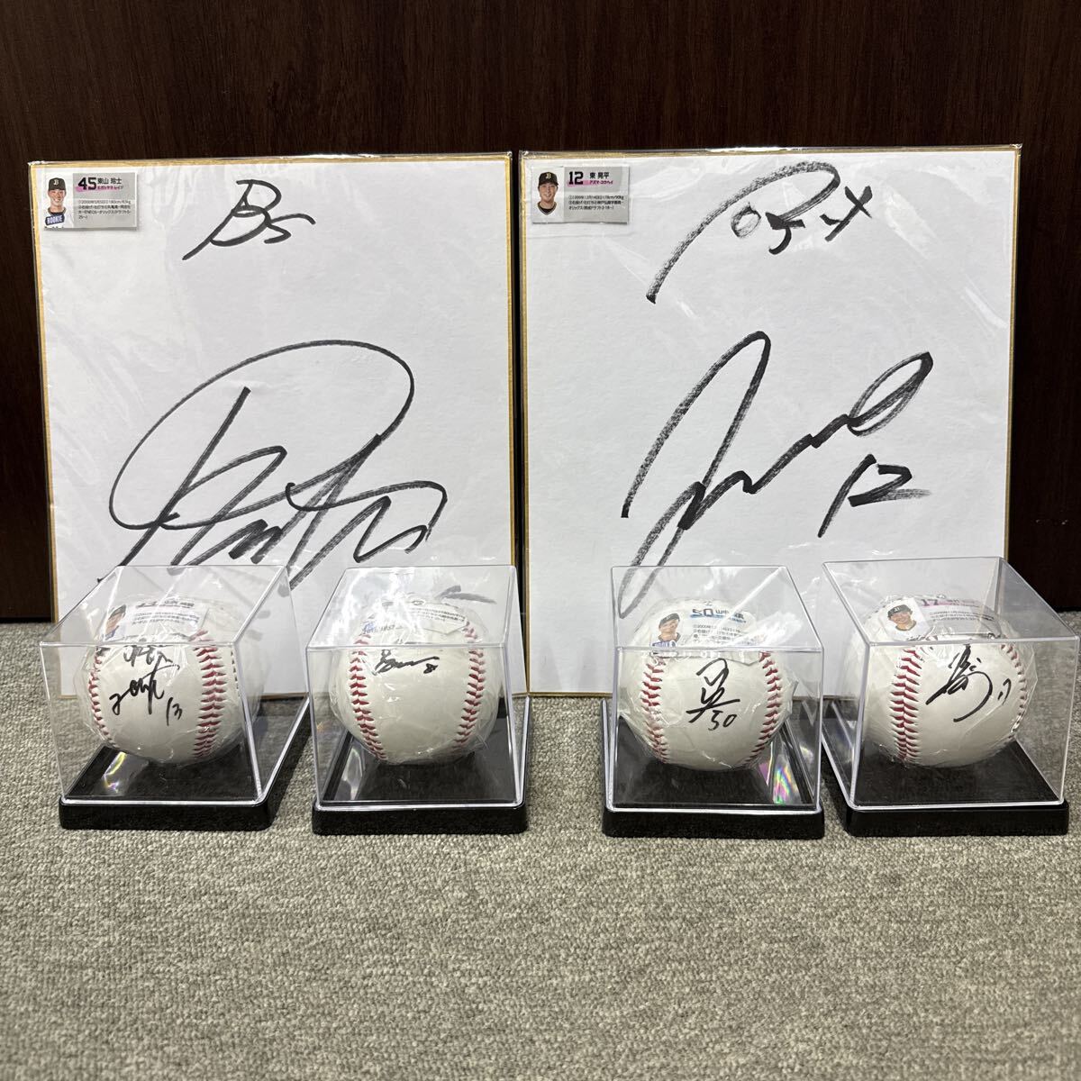 オリックス・バファローズ 曽谷龍平　直筆サイン入りミニ色紙 オリックス・バファローズ 曽谷龍平 直筆サイン入りミニ色紙