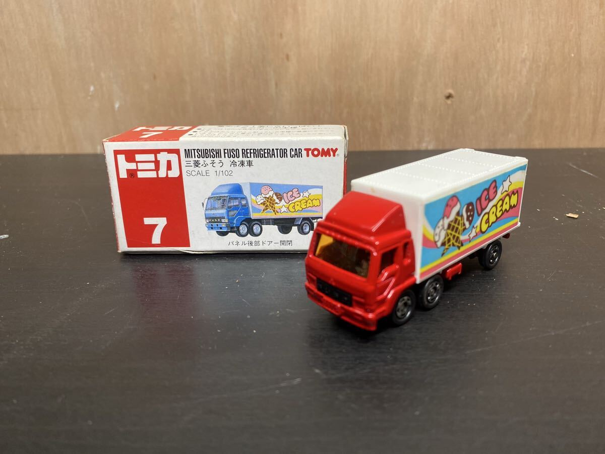 【希少‼︎】トミカ　NO.7ふそう　コンテナ運搬車　日本製　スーパーギフト　箱付 2025年最新】トミカ ふそう コンテナ運搬車の人気アイテム