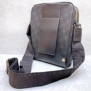美品dunhill ダンヒル ショルダーバッグ ディーエイト D8 PVC