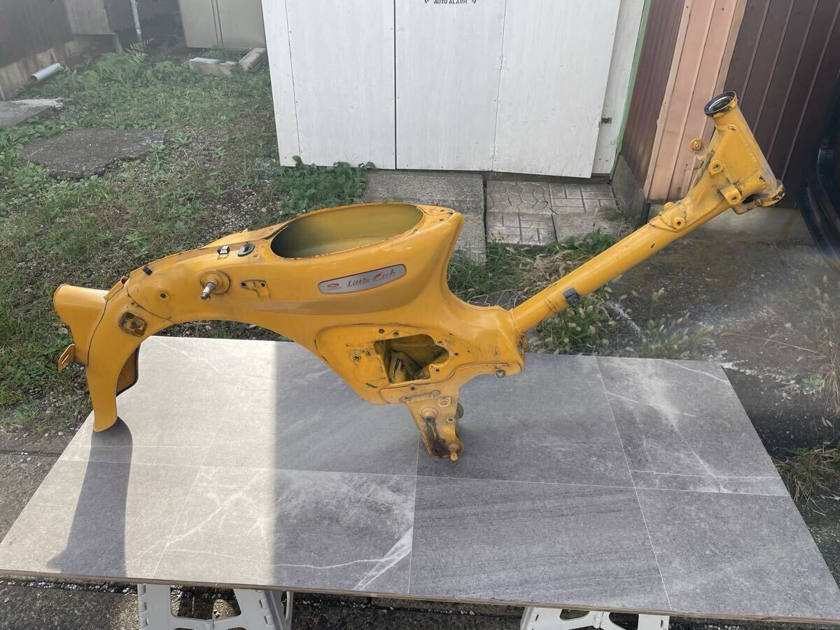 リトルカブ　書類付き　フレーム　　　書類有り　バイク　車体 リトルカブ 書類付き フレーム 書類有り バイク 車体 リトルカブ