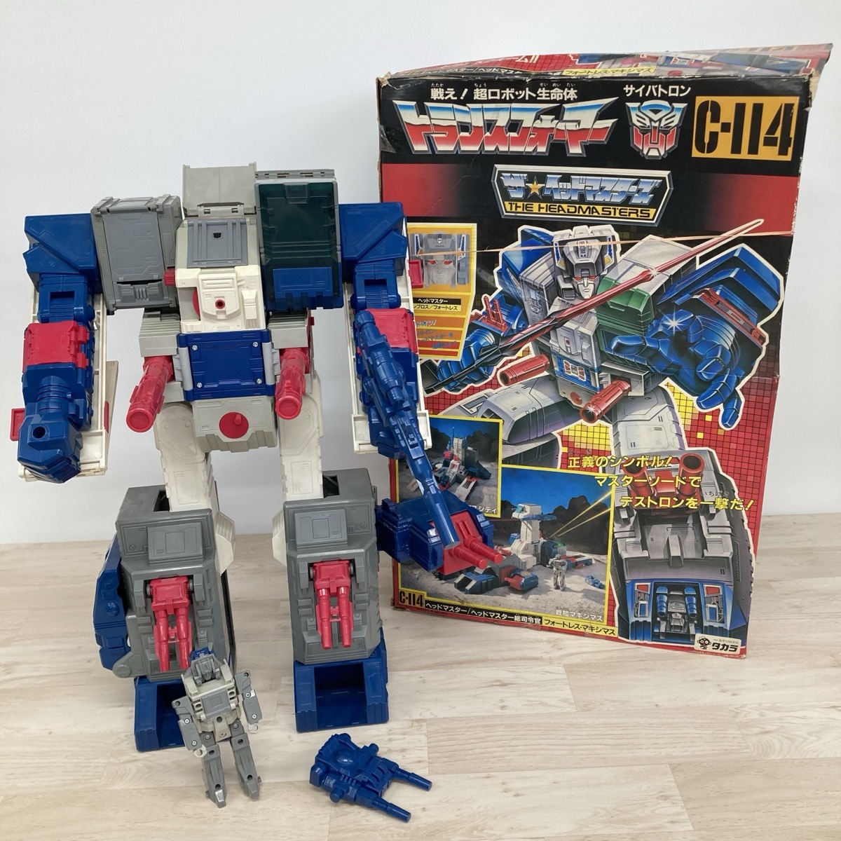 トランスフォーマー フォートレスマキシマス C-114 箱付き トランスフォーマー フォートレスマキシマス C-114