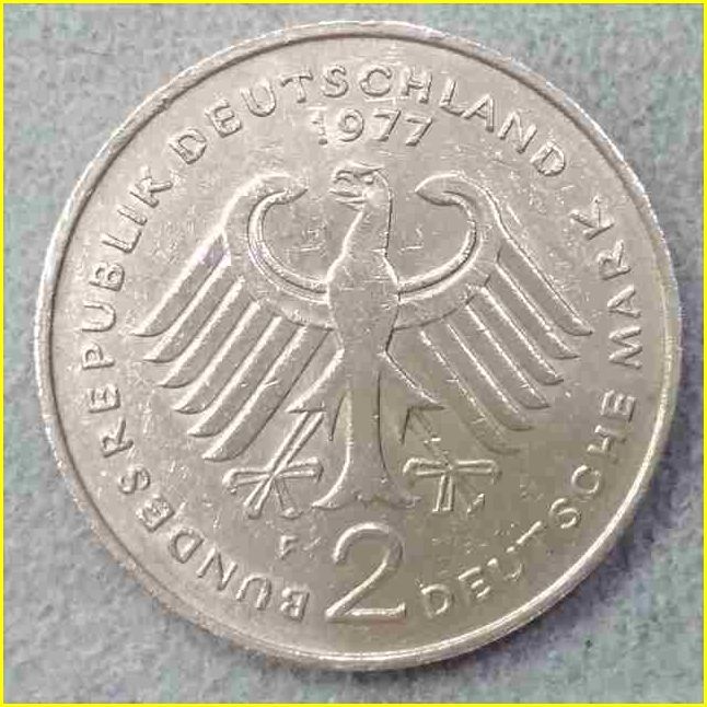 ドイツ　2マルク　　古銭　まとめ売り Yahoo!オークション -「ドイツ 2マルク」(硬貨) (貨幣)の落札